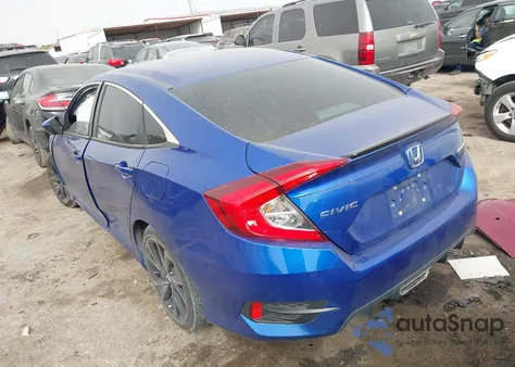 2021 Honda Civic Sport from USA, damaged, VIN 2HGFC2F83MH532226